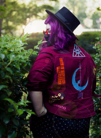 Mollymauk themed jacket