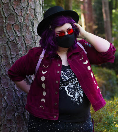 Mollymauk themed jacket